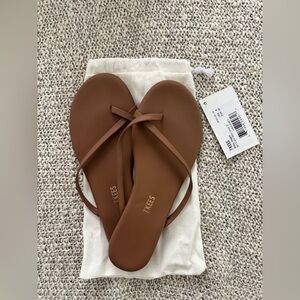 TKEES Women's Tan Sandals - Riley 8